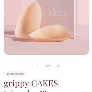 Cake Nude Bra Inserts